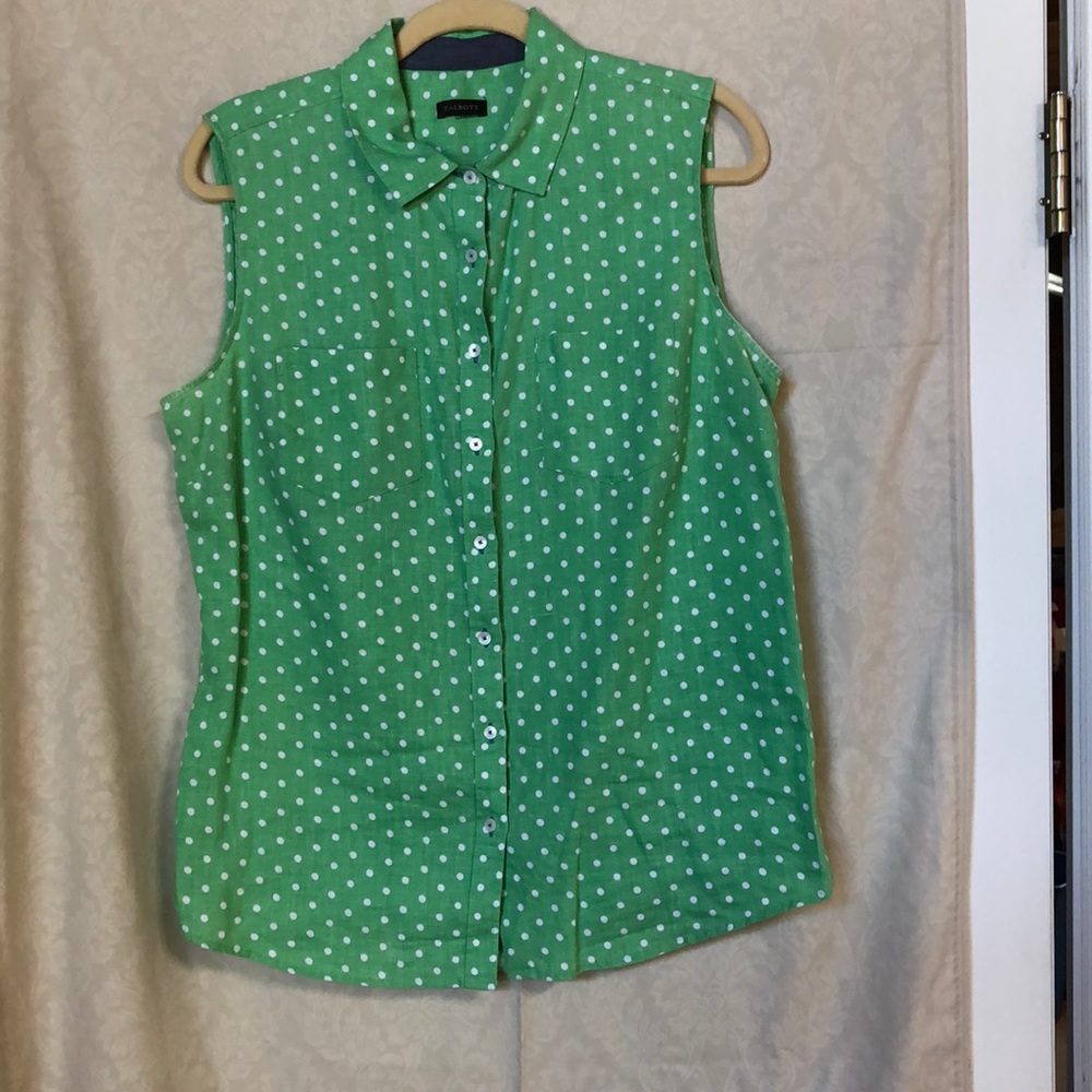 Talbots button down blouse